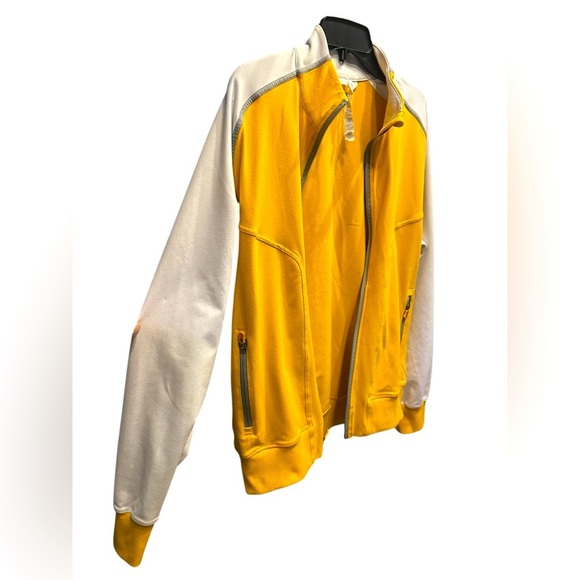 Lululemon Yellow and White Men's Jacket size L - Picture 5 of 7